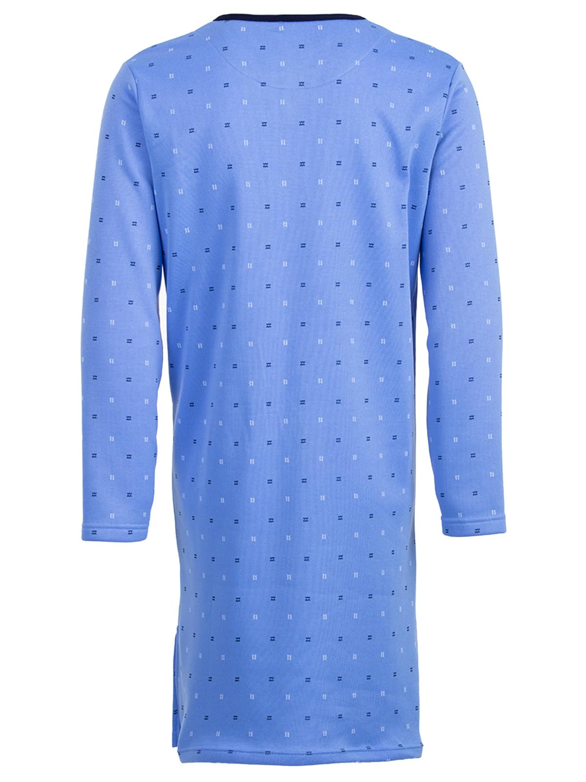 Chemise thermique à manches longues pour homme, motif vague, poche poitrine boutonnée, taille M-3XL