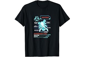 Disney Lilo & Stitch Experiment 626 Blue Grid T-Shirt