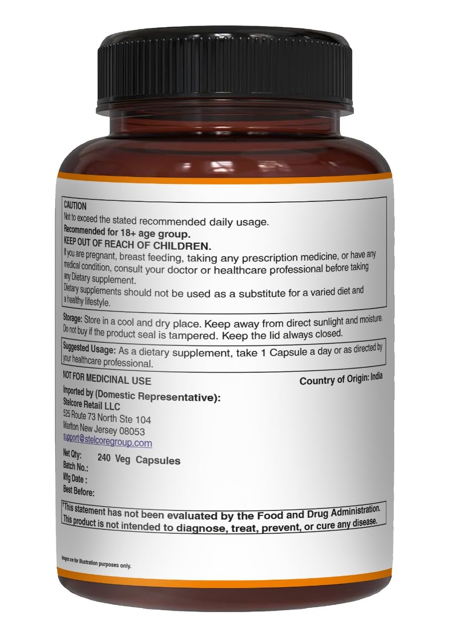 Pure Nutrition Noni Fruit Extract 300mg | 240 Caps | Each Serving Offers Benefits of 300mg of Noni (20:1) Extract I ONE Daily | Vegan Friendly — Amazon image 3