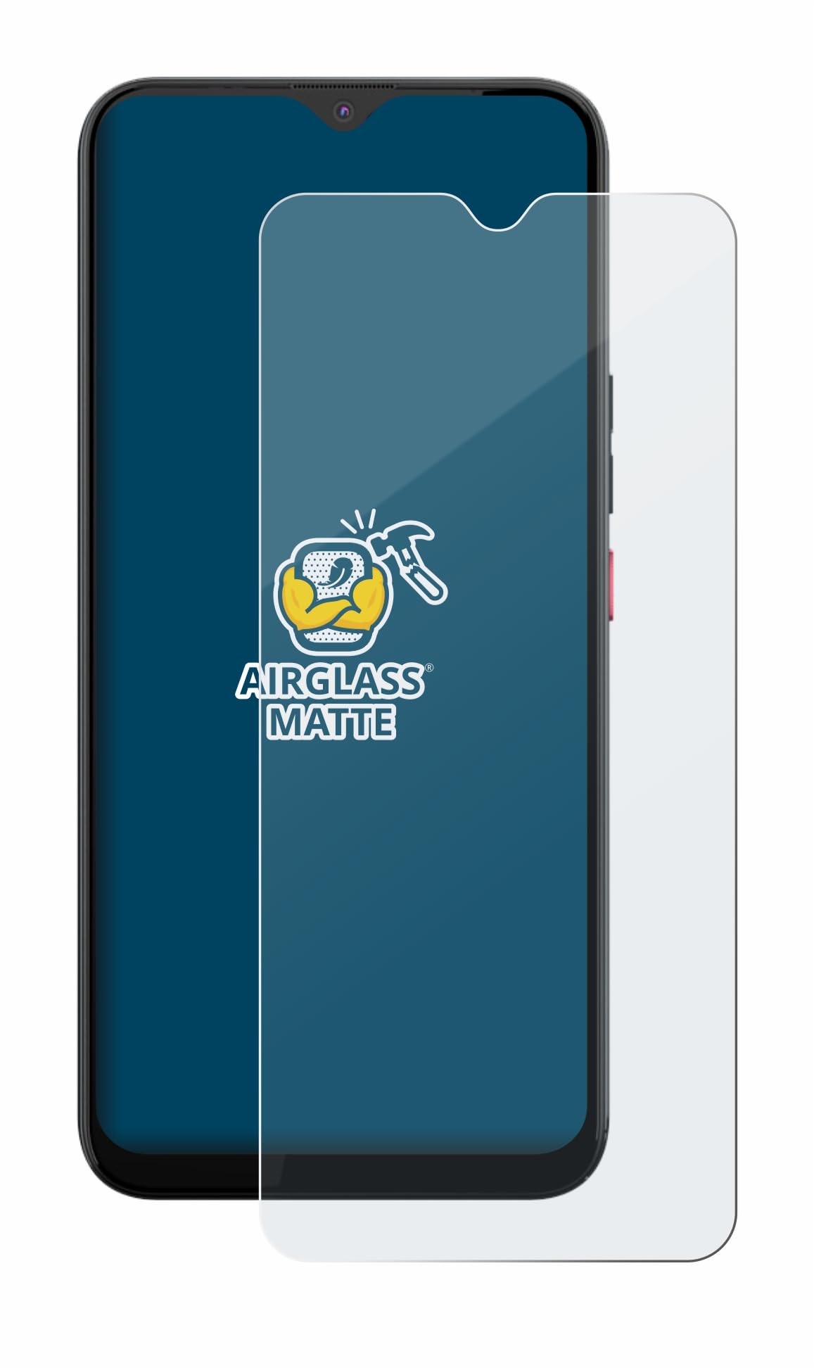 Brotect AirGlass Pellicola Opaca Anti-riflesso Per Gigaset GS5, Durezza 9H, Made In Germany