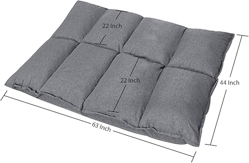 Miniatura 2 de Jerry & Maggie - Sofá perezoso lindo futones conjuntos cómodo ajustable sofá TV piso sofá plegable dormir sofá cama entretenimiento | UTRA gris