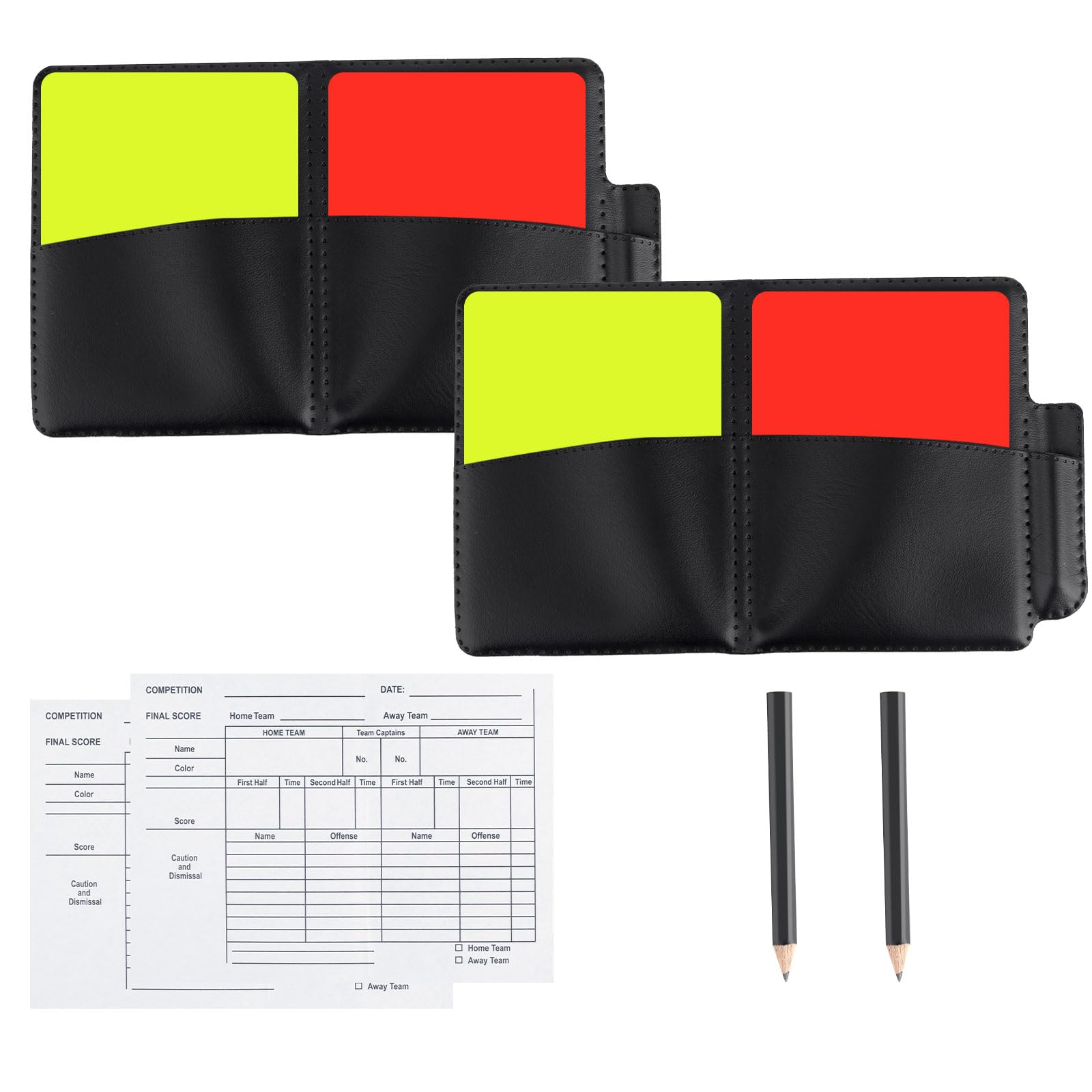 Gosknor 2 Sets Soccer Referee Card Kit - inflation devices and accessories | Mubboo