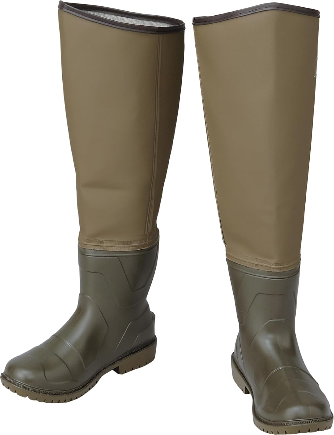 (Freestanding Fabric/Knee High Length) Fishing Wader Prox (Prox) Freestanding Knee-High Wader, Sole Type: Radial Size: 3L/4L, PX3453L4L