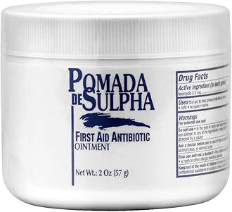 Menper Pomada de Sulpha First Aid Antibiotic Ointment 2oz