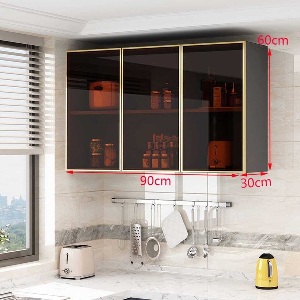 Mensola sospesa da parete, per cucina, bagno, lavanderia, sopra il WC, 60 x 30 x 60 cm, soluzione elegante per la decorazione della casa