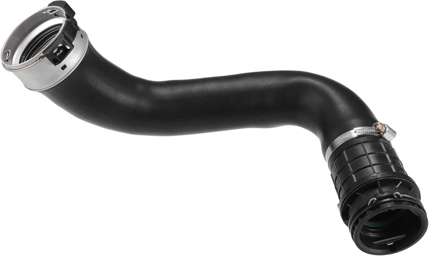 Motoforti Engine Air Cleaner Intake Hose Tube, Air Intake Hose, for Chevry Cruze 2016-2019, Rubber, with Clamp, No.13374646, Black