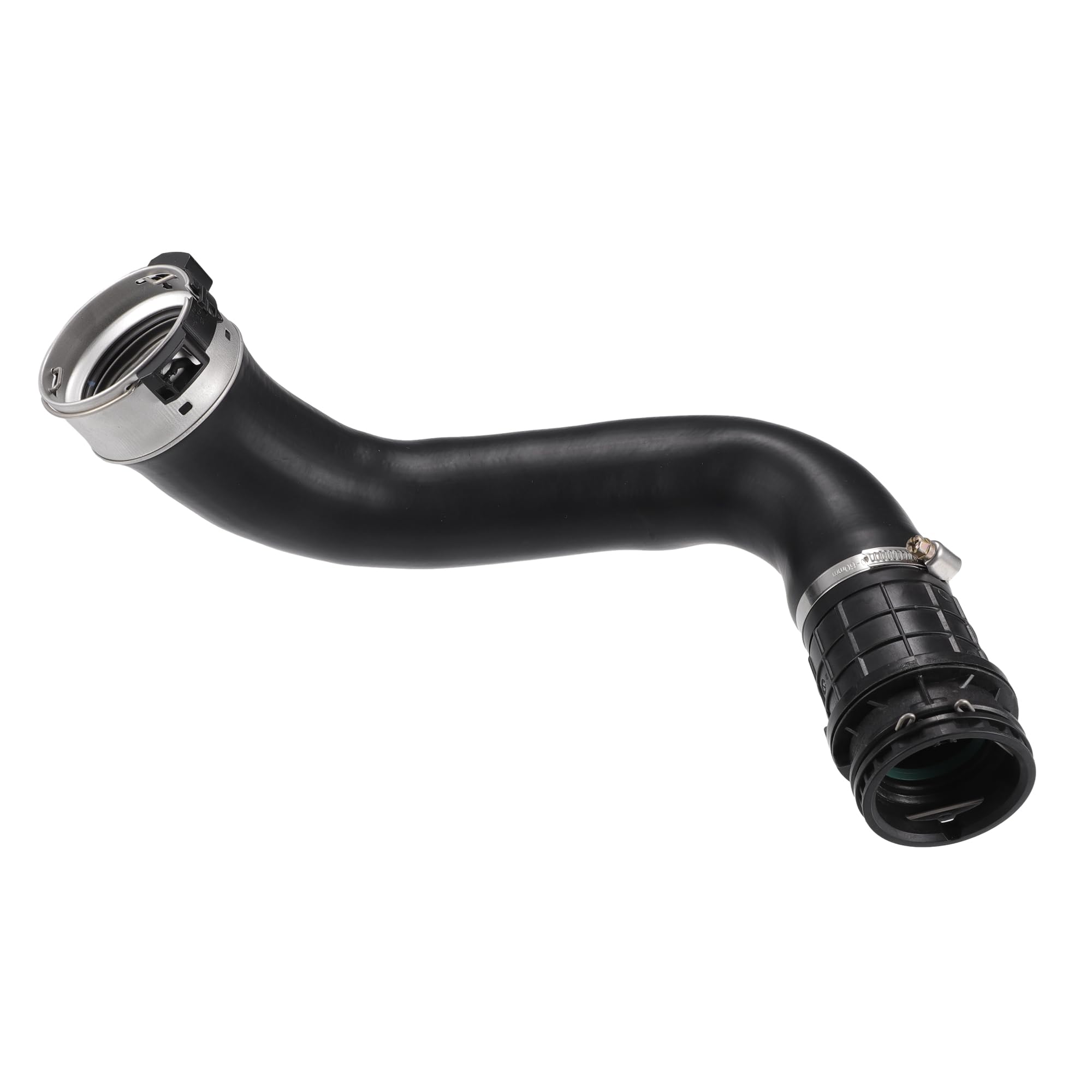 Motoforti Tubo de manguera de admisión de filtro de aire del motor, manguera de admisión de aire, para Chevry Cruze 2016-2019, goma, con abrazadera, n.º 13374646, color negro