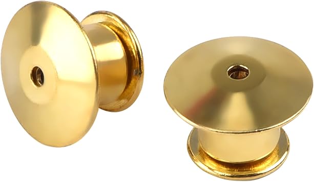 EBOOT 30 Pieces Golden Locking Pin Keepers Backs, No Tool Required