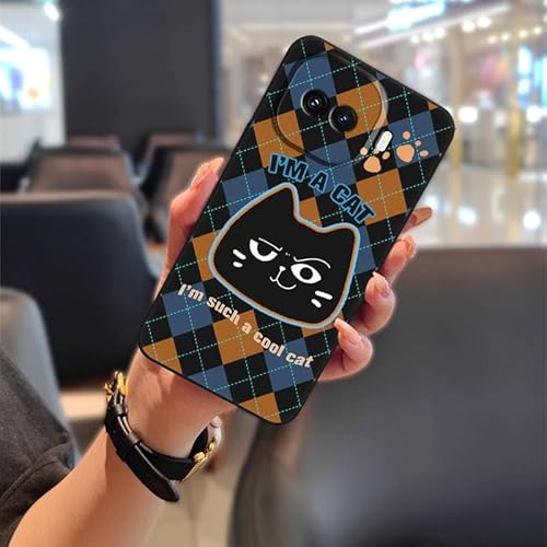 Phone Case Compatible with VIVO IQOO Z11 Turbo, Phone Pouch Dirt-resistant Animals Waterproof Anti-knock Cartoon Anti-dust Back 