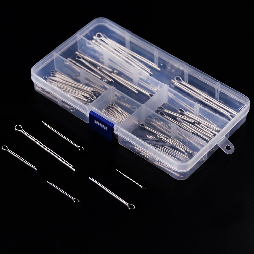 🔥 Cаѕhbасk uр tо 70% Hilitchi 90-Pcs Cotter Pin Assortment Kit - 304 Stainless Steel