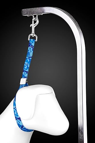 Miniatura 2 de Country Brook Petz Dog & Pet - Bucle de aseo de 58 pulgadas con clip de resorte, 18 diseños únicos para mesas de aseo personal y veterinario