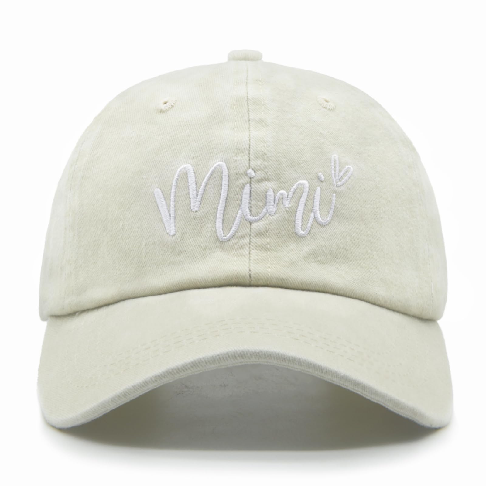 Waldeal Womens Blessed Grandma Hats Washed Denim Adjustable Baseball Cap for Mom