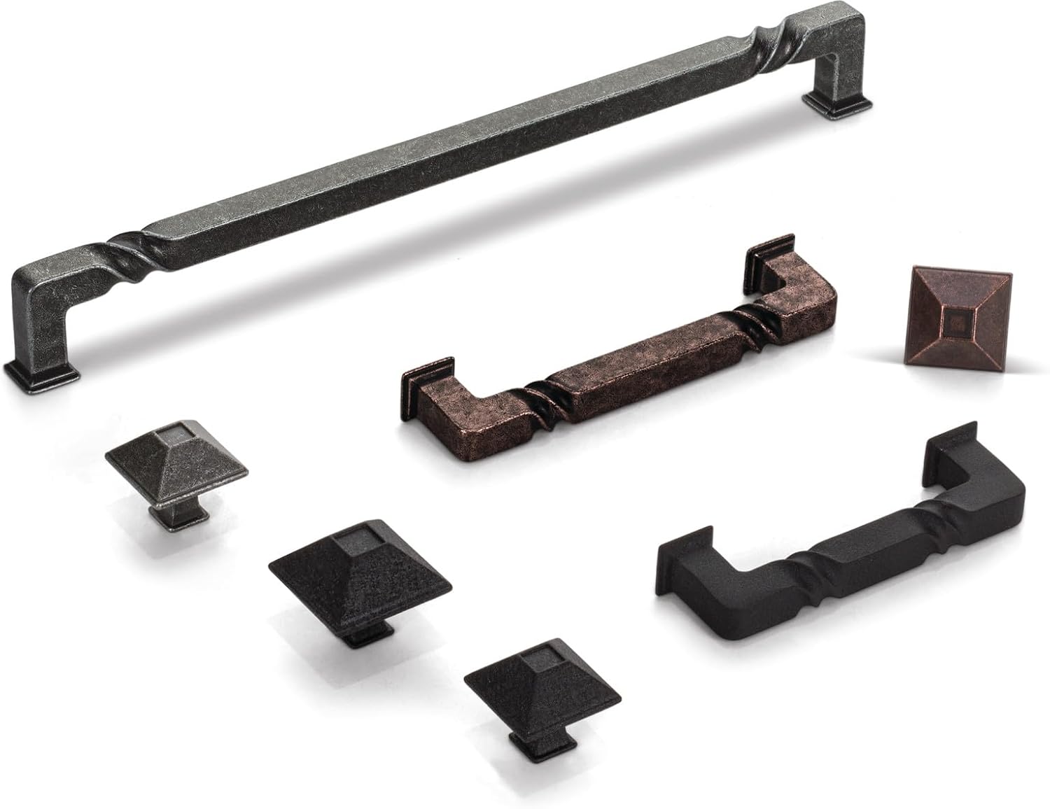 Jeffrey Alexander Tahoe 128 mm Center-to-Center Bar Pull, Distressed Oil Rubbed Bronze