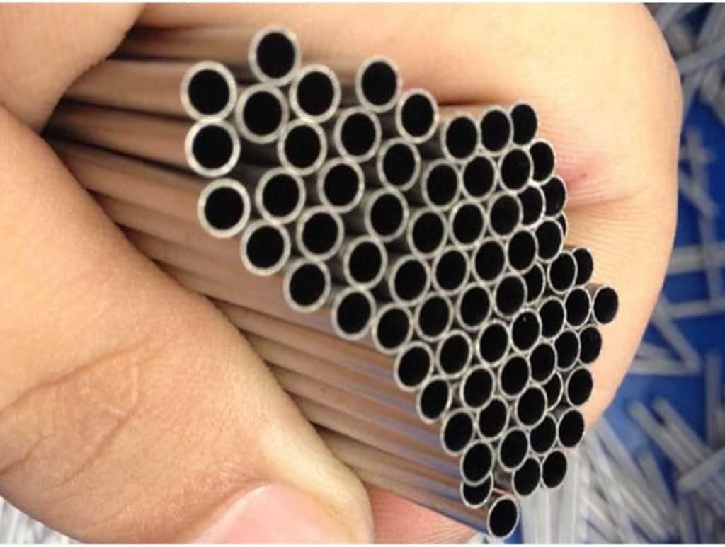 2pcs 500mm Seamless Stainless Steel Capillary Tube, 2mm 3mm 4mm 5mm 6mm Metal Steel Pipe(6x2mm 2pcs)