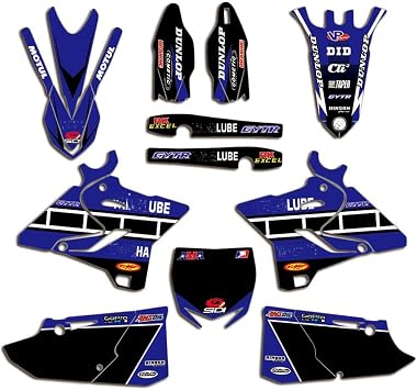 Graphics Kit Decals Stickers Fit for 2015 2016 2017 2018 2019 2020 2021 Yamaha YZ250 YZ125 YZ 125 250