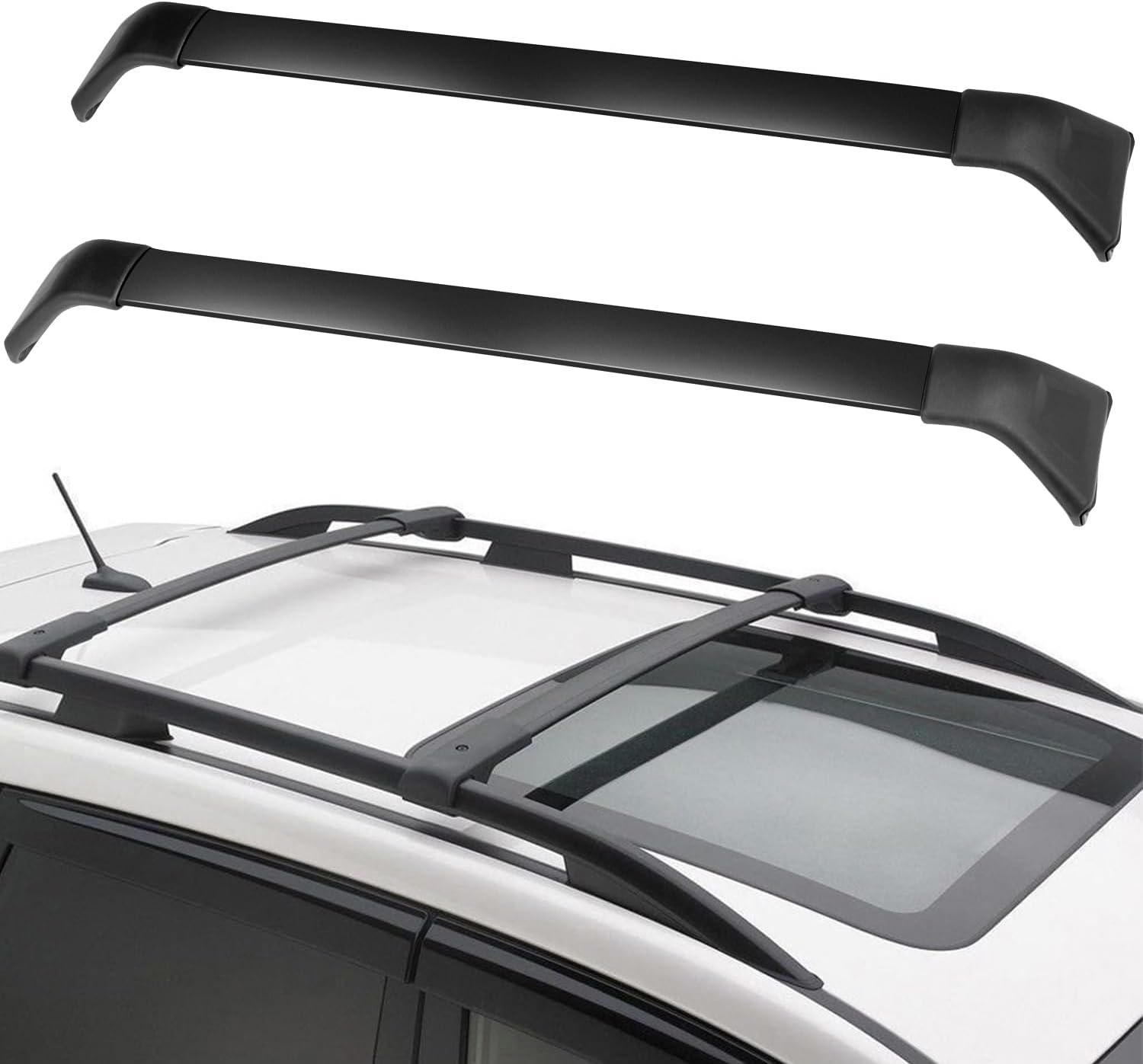 OCPTY Roof Rack Crossbars Fit for Mazda CX-5 2017-2019 Cargo Bars for Cargo Carrier Bag Luggage Kayak Canoe Bike Snowboard Skiboard OCPTY Roof Rack Crossbars Fit for Mazda CX-5 2017-2019 Cargo Bars for Cargo Carrier Bag Luggage Kayak Canoe Bike Snowboard Skiboard