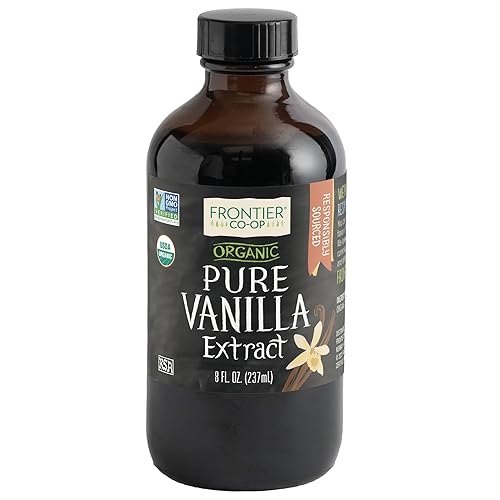 Frontier Organic Vanilla Extracto, 8 onzas