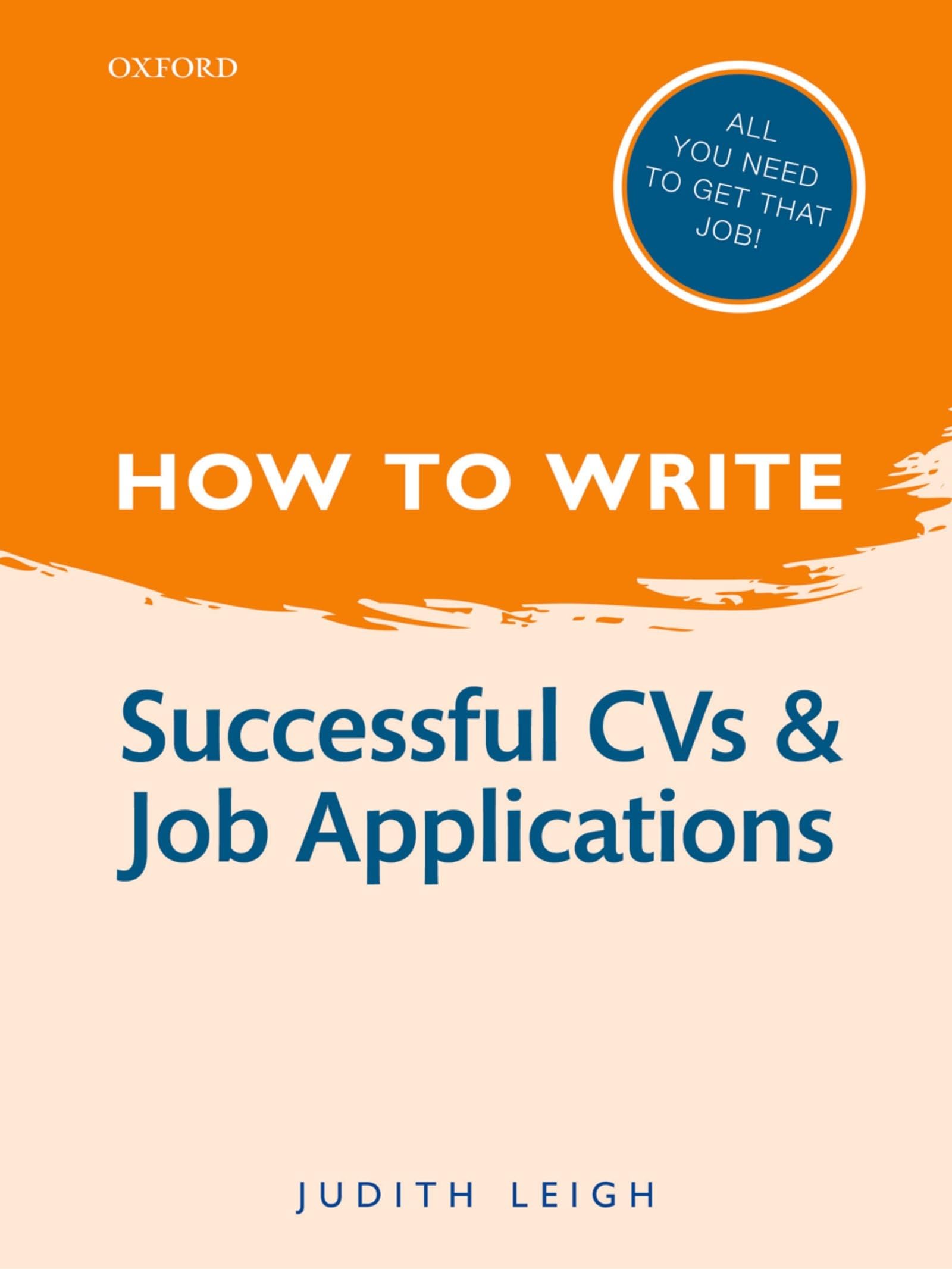 How to Write: Successful Cvs And Job Applications