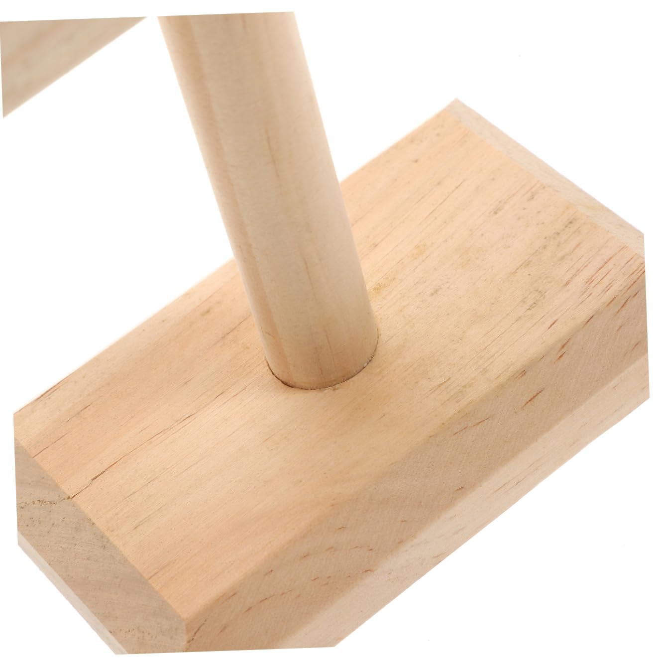 VANZACK Armbänder Organizer Anhänger Tragbarer Schmuckständer und Holz Beiger Armbandhalter zur Tischaufbewahrung Zimmer und Messestand