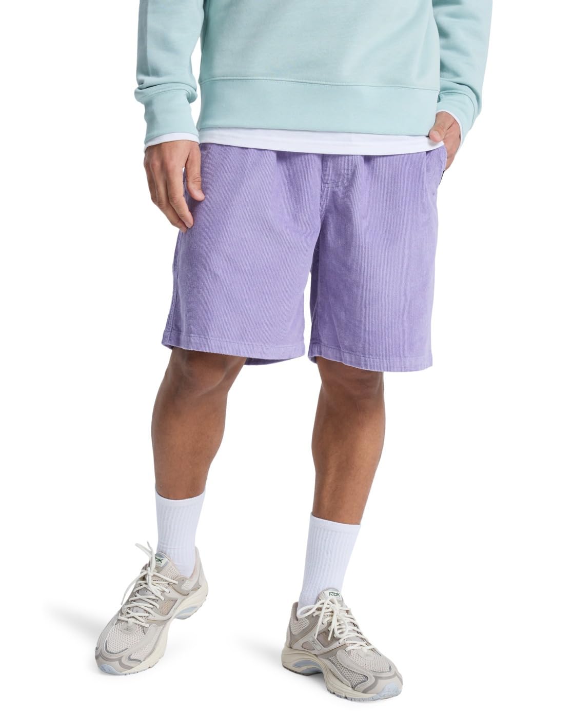 Quiksilver Corduroy Walkshorts Taxer Cord WS Mens Purple