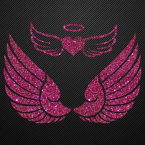 Glitzerdeals Iron-On Glitter Wings Set Cover