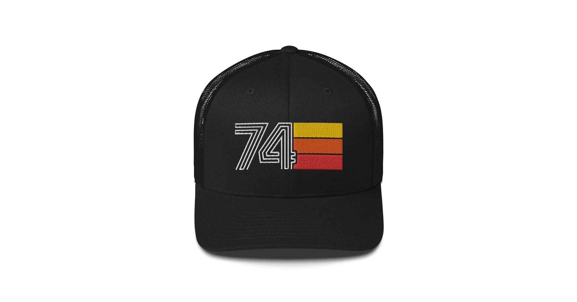 74 1974 Vintage Retro Trucker Cap Hat 51st Birthday