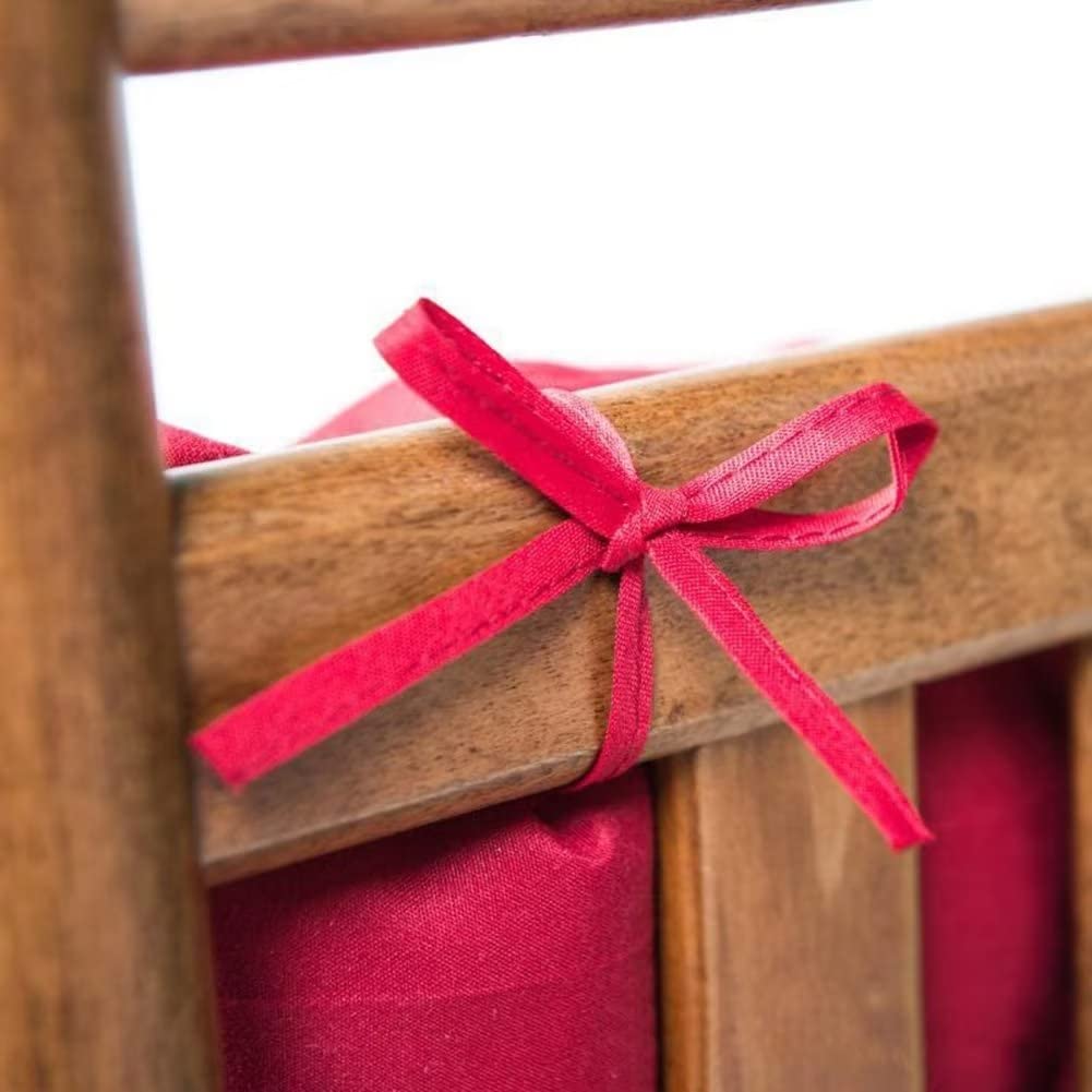 Jaysydd Patio Chaise Lounger Cushion Indoor Outdoor Rocking Chair Sofa Cushion with Ties Non-Slip Sun Lounger Rocking Chair Swing Bench Cushion