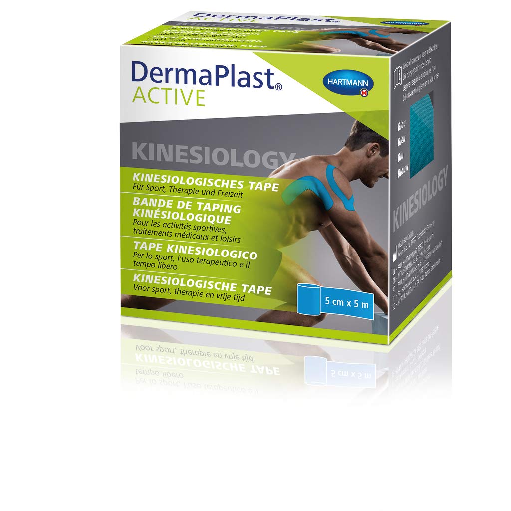 Dermaplast Active Kinesiology Tape – blau, 5 cm x 5 m