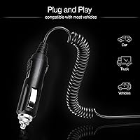 Vista 2 de Adaptador de 12 V CC para automóvil compatible con Uniden Scanner BC-3000XLT SC-150 SC-150B SC-150Y SC-180