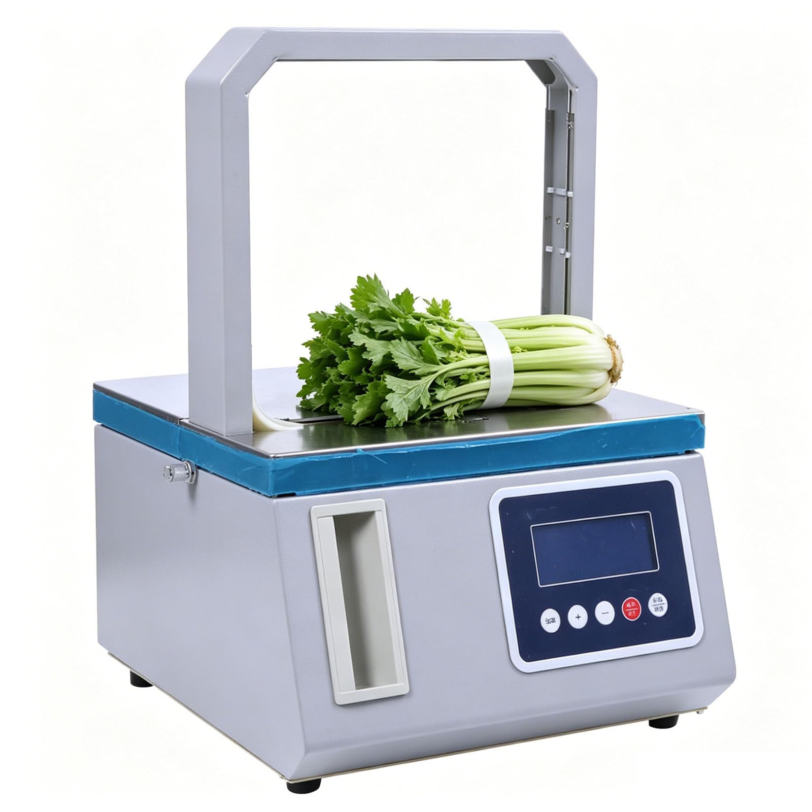 ylpddmm Automatic Bundling Machine, Tabletop Industrial Strapping Banding Machine 8.6 * 6.6in