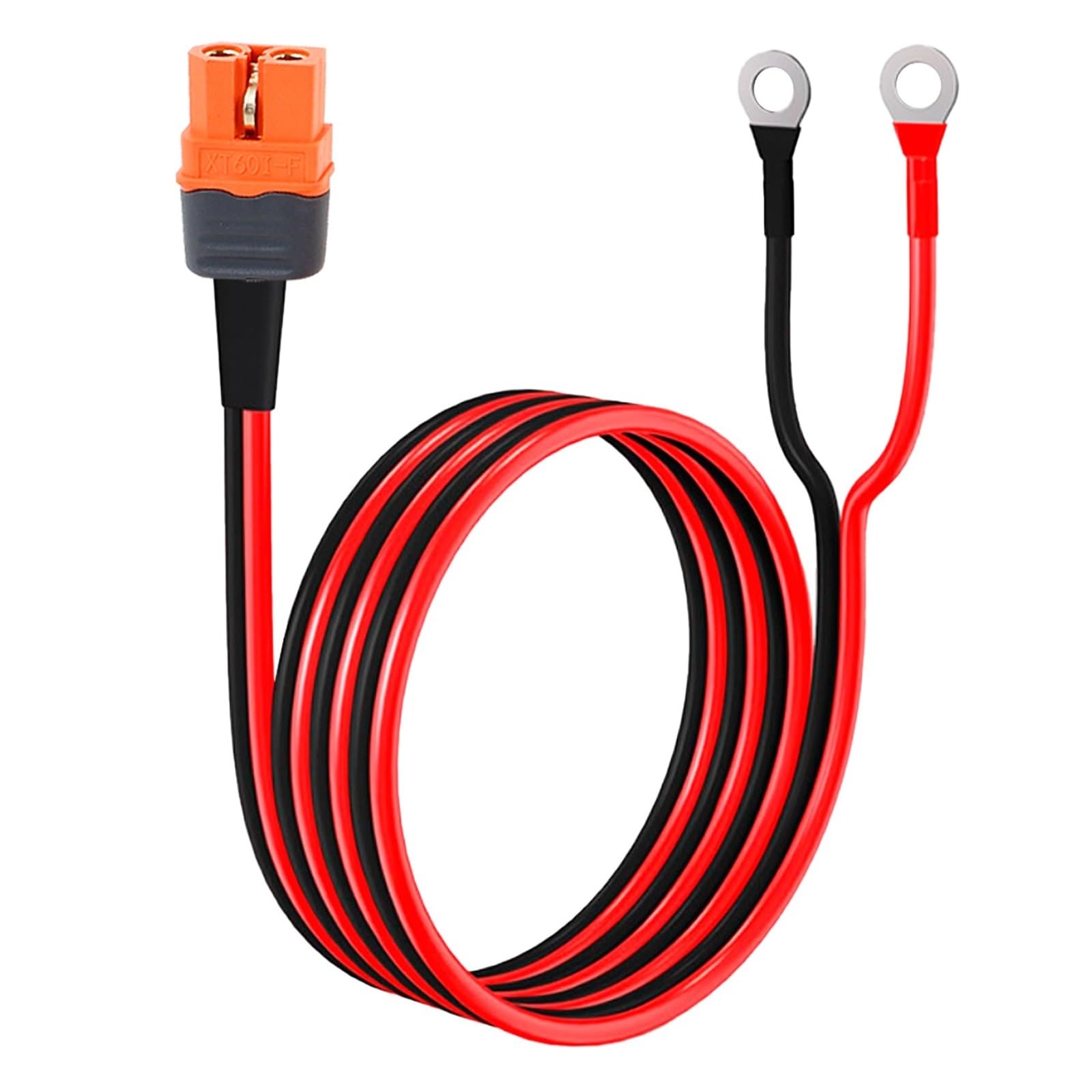Wtyczka i gniazda z kablami XT60i F kabel przedłużający, solarny kabel do ładowania 12AWG, wtyczka kablowa, przedłużacz do baterii elektrowni paneli słonecznych