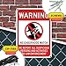 Warning Neighborhood Watch We Report All Suspicious Persons and Activities To Law Enforcement Sign, 10x14 Inches, Rust Free .040 Aluminum, Fade Resistant, Made in USA by My Sign Center
