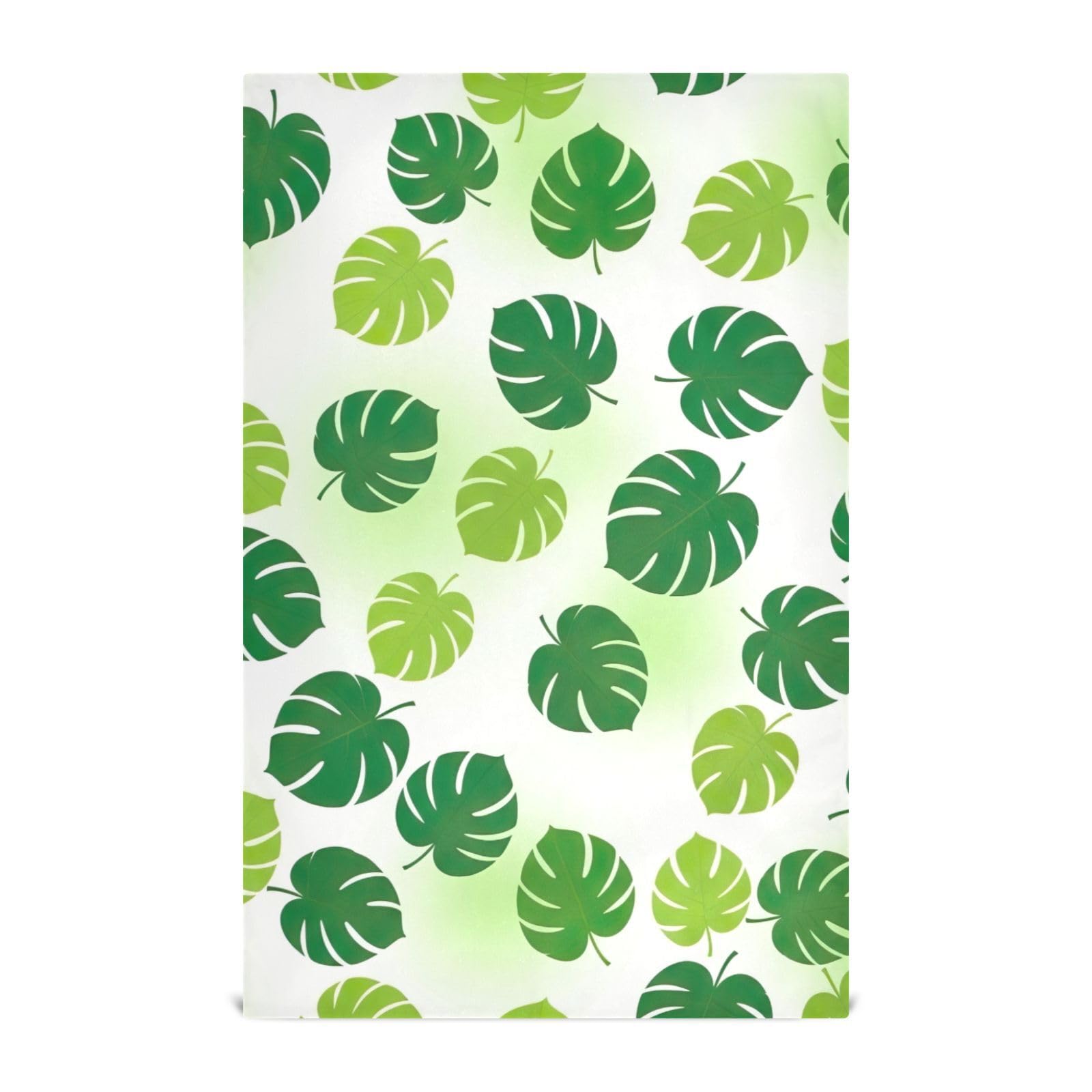 Torchons de cuisine absorbants anti-traces GAIREG motif feuilles de Monstera