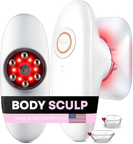 Masajeador corporal para estómago, brazos, piernas y asas de amor, herramienta de masaje anticelulitis, removedor de celulitis, máquina de drenaje