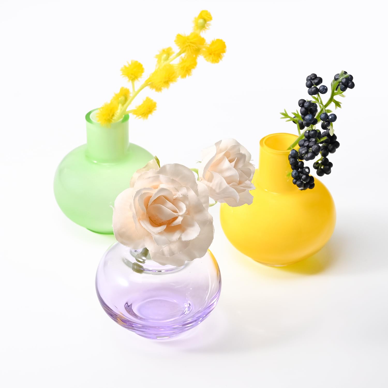 マリメッコ　フラワーベース　新品　Mini ベース 3個セット Amazon.co.jp: マリメッコ marimekko ベース ミニ 花瓶 3個セット