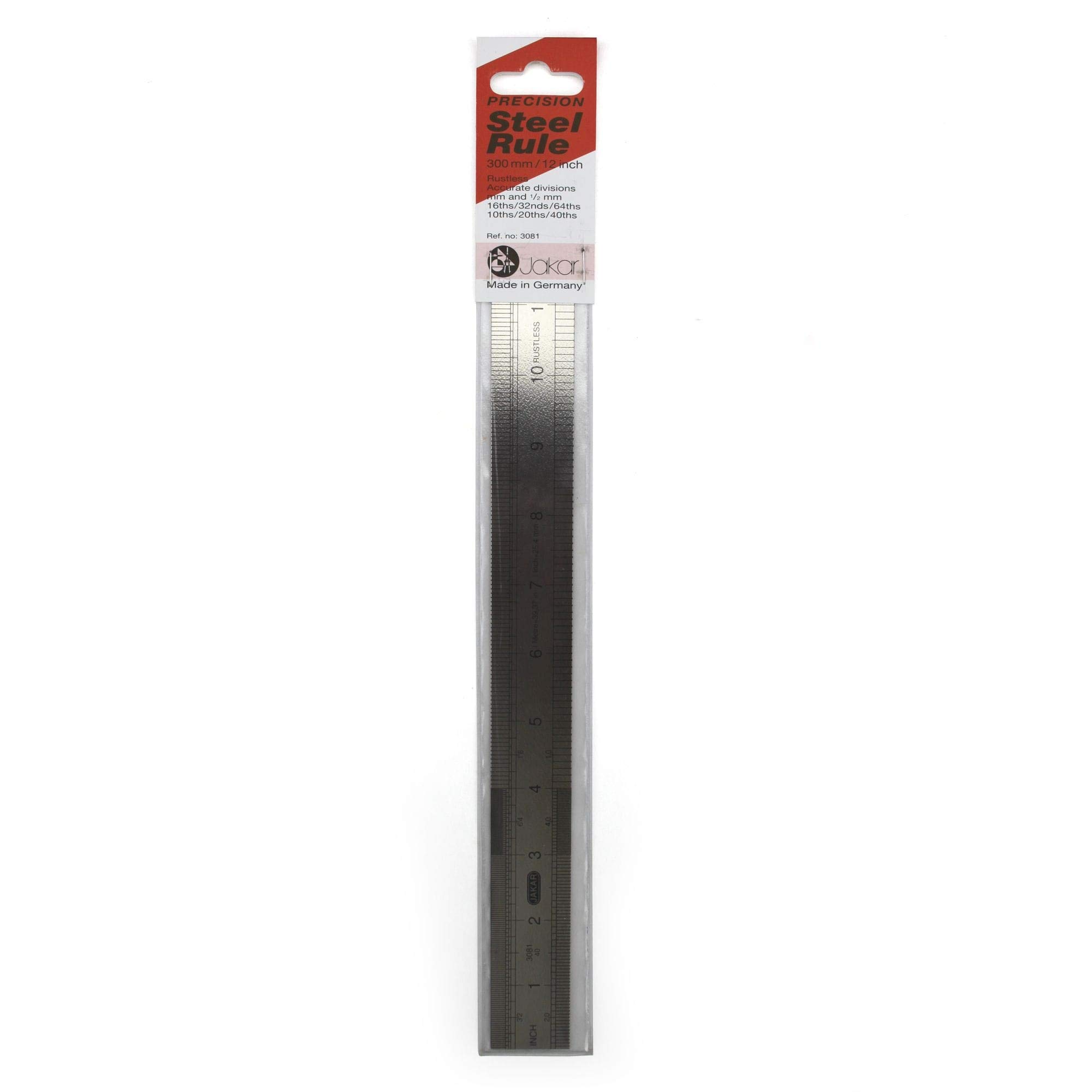 Jakar Steel Rule - 30cm