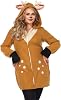Leg Avenue Women's Hooded Cozy Fawn Halloween Costume