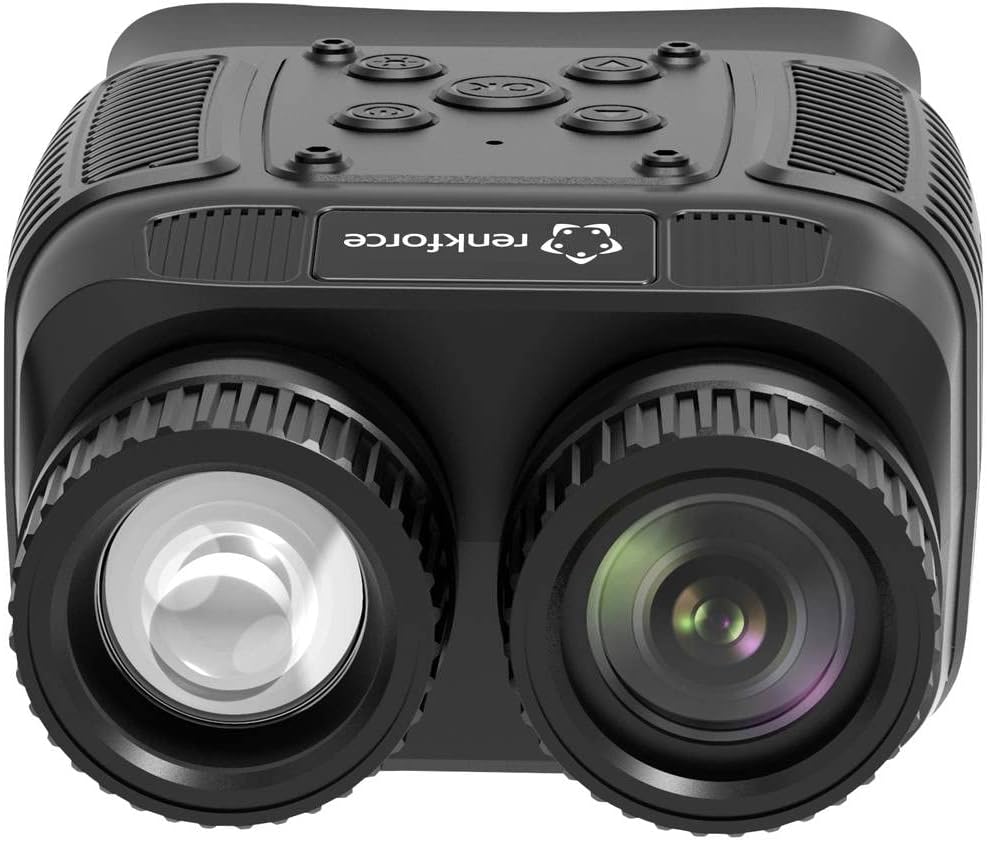 Renkforce RF-5044476 Digital Night Vision Device, front view with focus on lenses