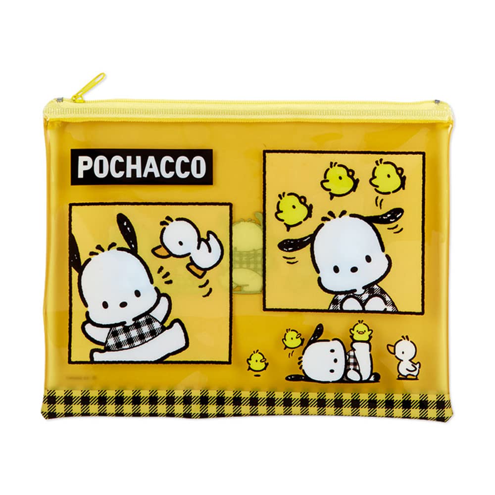 Amazon.co.jp: サンリオ(SANRIO) ポチャッコ ビニールフラットポーチ3