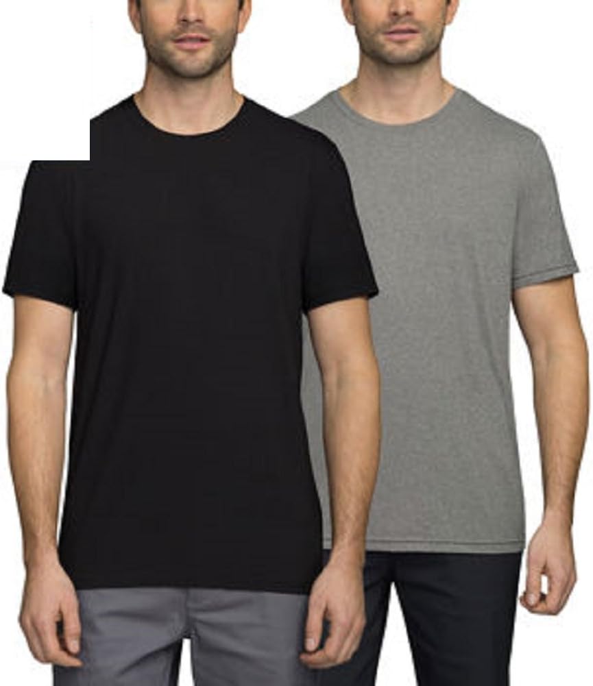 Weatherproof Men’s Cool Tee Short Sleeve, Crew Neck, Quick Dry, Anti-Odor