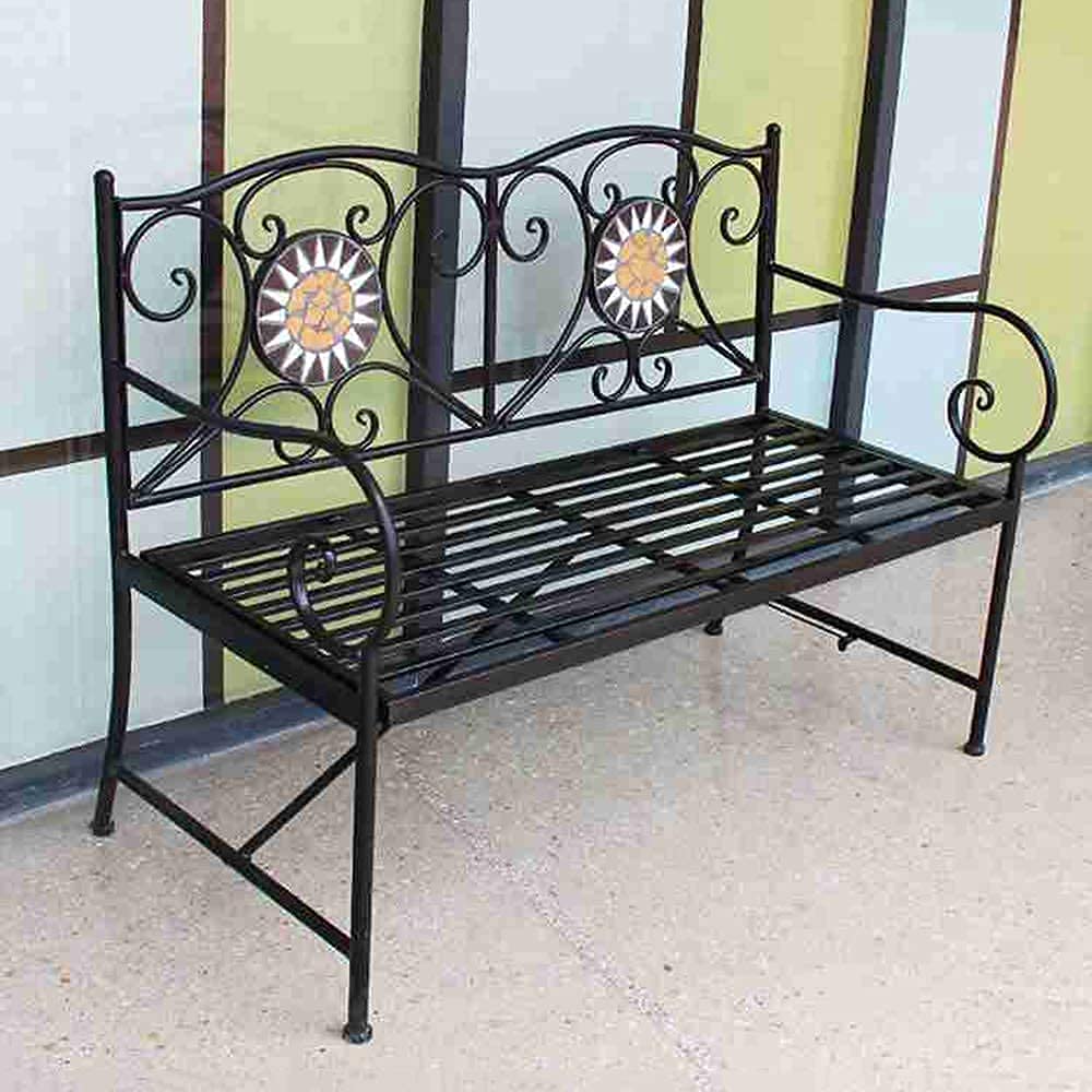 Panchine Da Giardino Panchina Da Esterno Panca Giardino In Ferro