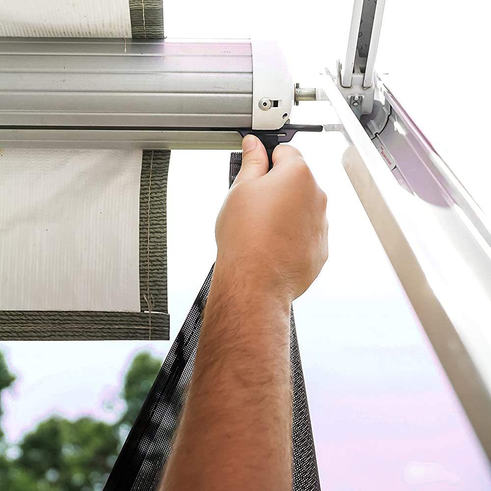 Camco 51457 - Toldo para Caravana, Color marrón