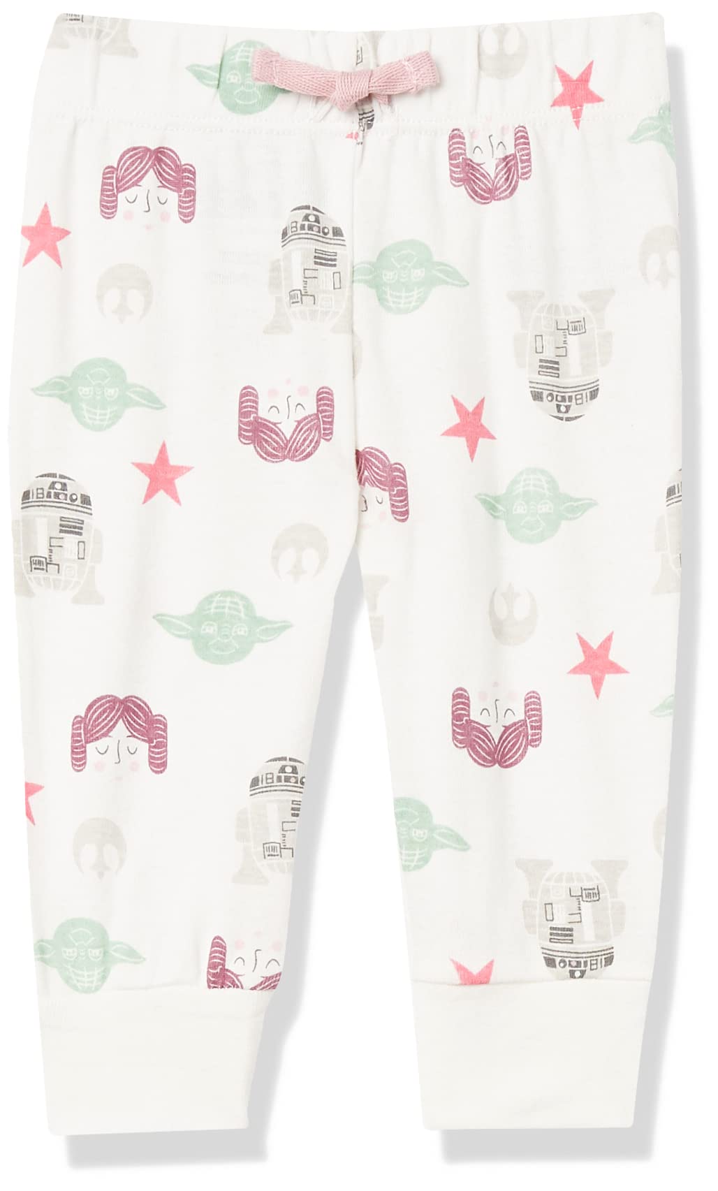 Amazon Essentials Disney | Marvel | Star Wars | Princess Pantaloni Bimba, Pacco da 4