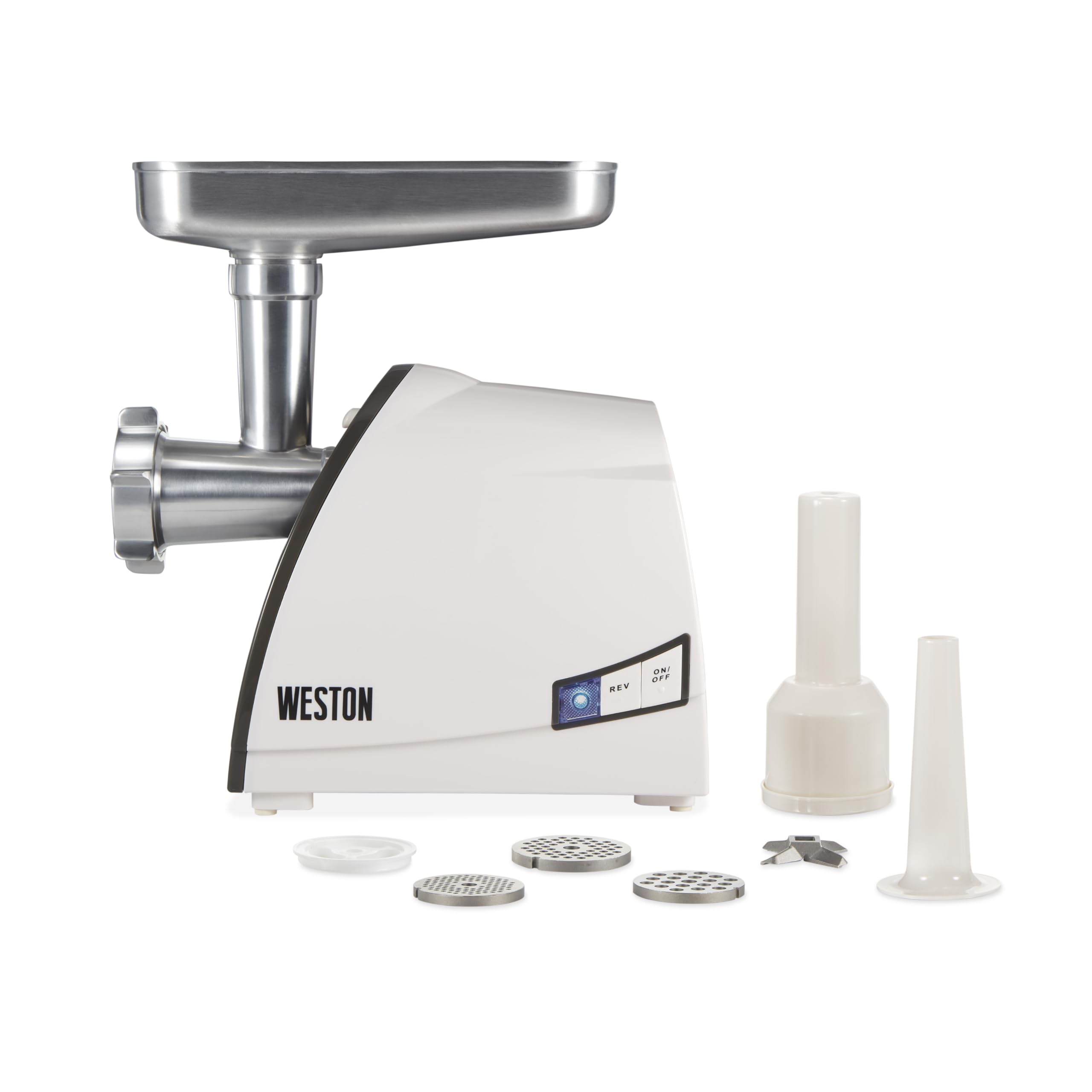 Weston #8 Electric Meat Grinder & Sausage Stuffer, Grinds 2-3