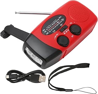 Weather Radio for Emergency, Self Powered Solar Emergency Radios, 3 Ways Powered, Emergency Supplies Survival Gear