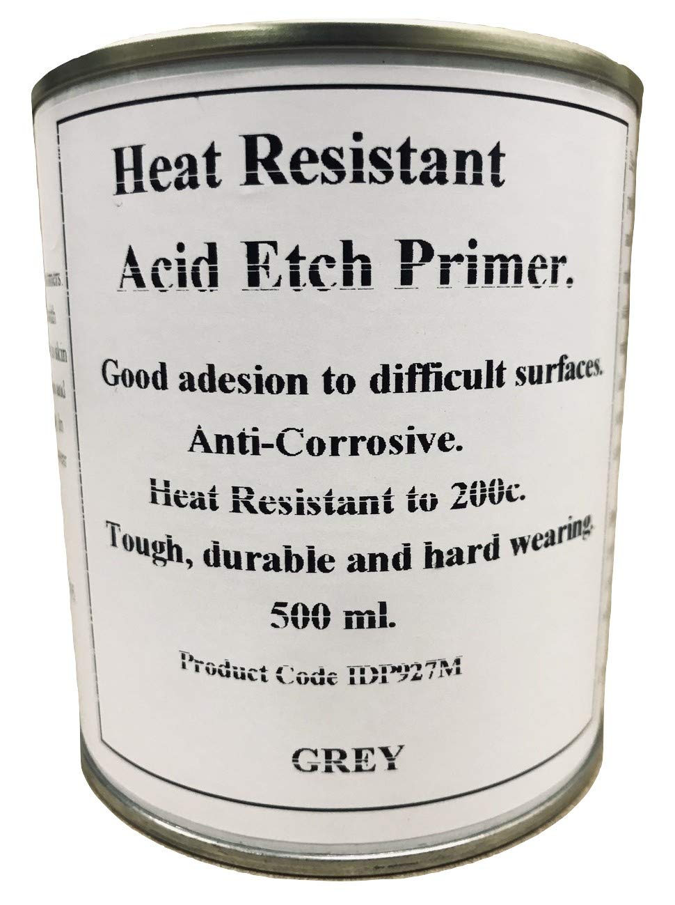 Fascinating Finishes Ltd Grey 1 X 500Ml Etch Primer Galvanised Steel Aluminium Metal Anti-Rust