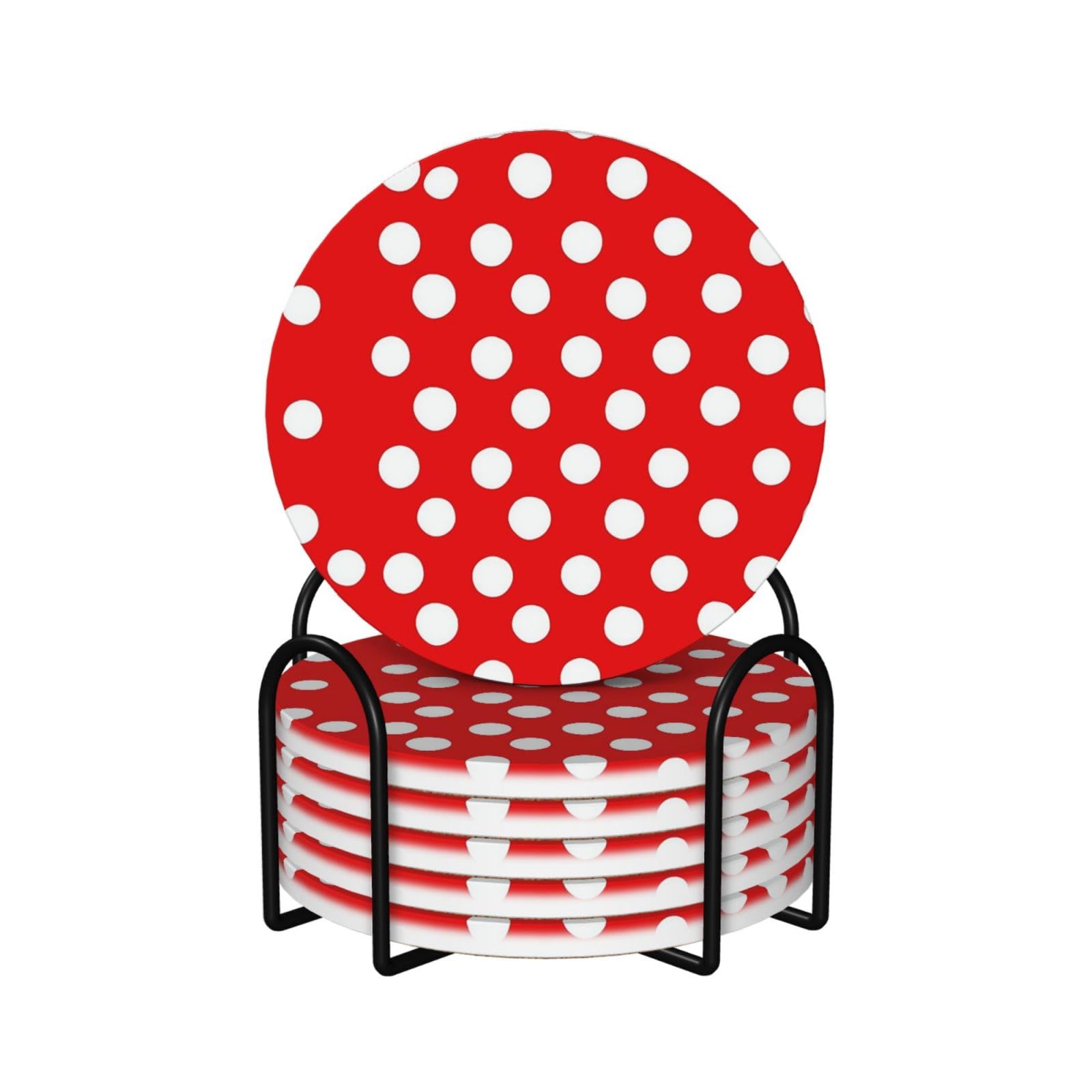 Dessous de verre avec support en céramique et liège premium pour table élégante
