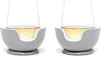 Vista 12 de VoChill Enfriador de copas de vino sin tallo Mantén el frío en tu copa Fabricado en Estados Unidos El original Recongelable Chill Cradle™