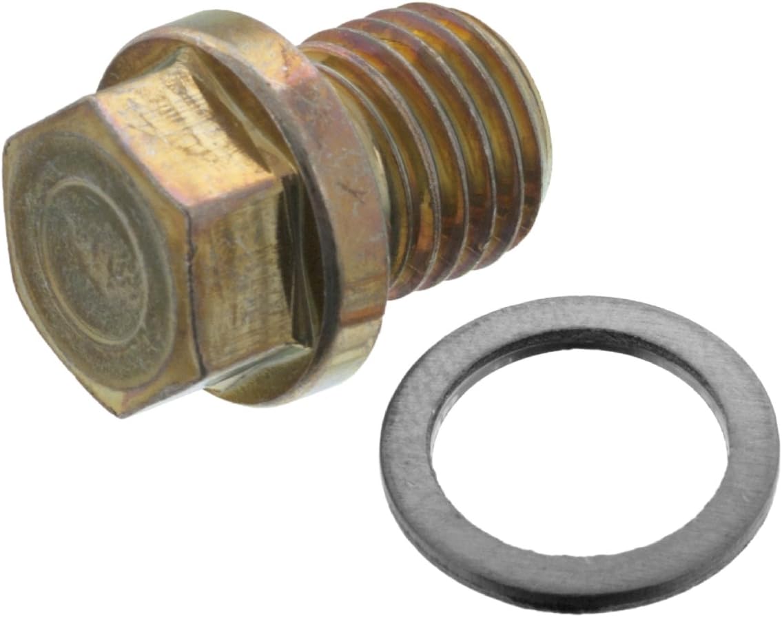 febi bilstein 15374 Oil Drain Plug with seal ring, 1 unit Amazon.co