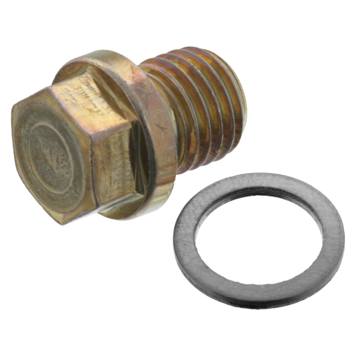 febi bilstein 12341 Oil Drain Plug with seal ring, 1 unit